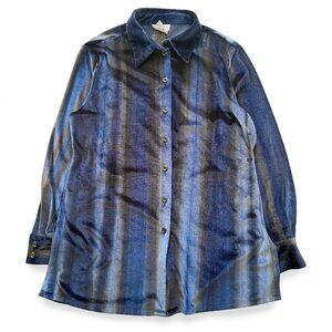 Vintage Frilli, Velvet Button Up